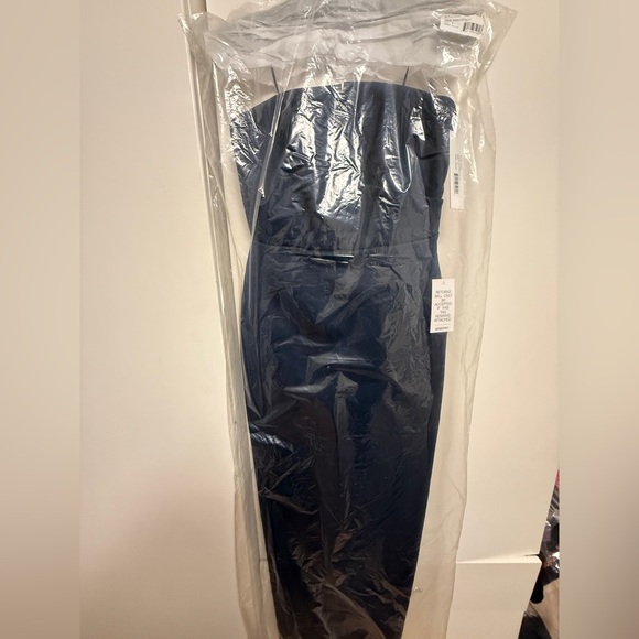 JAYGODFREY Midnight Blue Navy  Strapless Dress Szie 8 - Picture 5 of 14